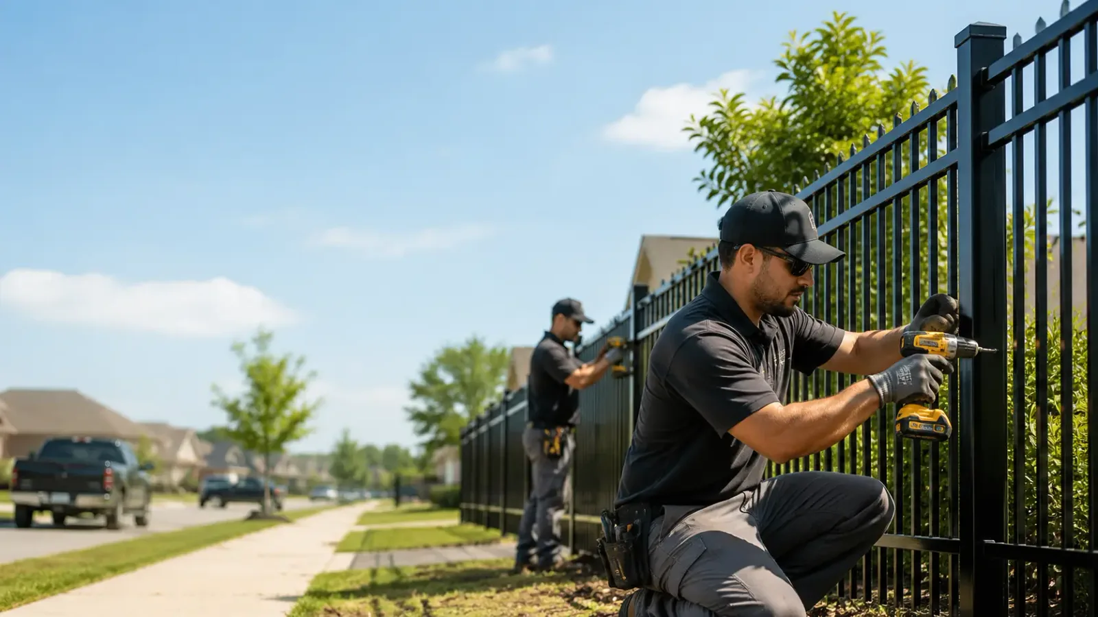 Metal Fence Installation in Liberty, TX